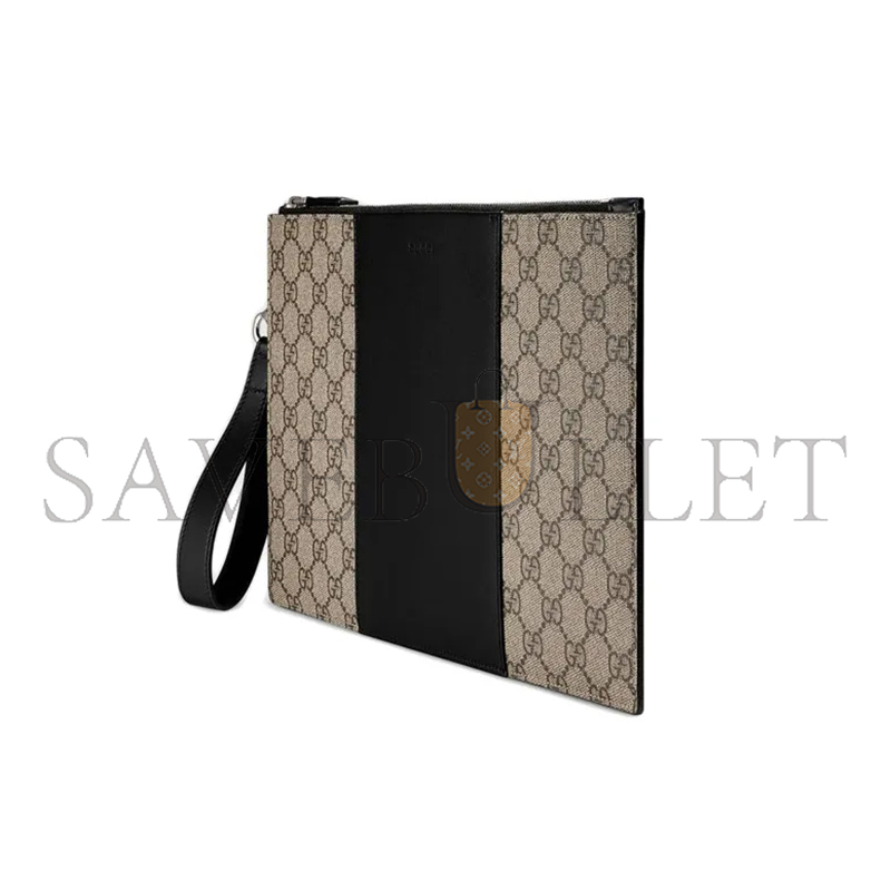 GUCCI GG SUPREME WEB POUCH 495017 (30.5*21*1.5cm)